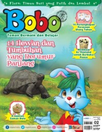 Image of Bobo No. 02 Tahun L April 2022 : 14 Hewan dan Tumbuhan yang Berumur Panjang