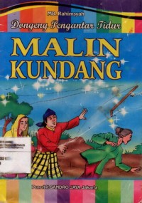Image of Dongeng pengantar tidur : malin kundang