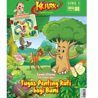 Image of Kuark tahun 16 level 1 edisi 08 2020 :tugas penting kuti bagi bumi