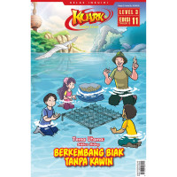 Image of Kuark level 3 tahun 15 edisi 11 2019  tema utama : siklus hidup : berkembang biak tanpa kawin