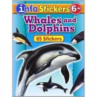 Image of Info stickers 6+ : whales and dolphins 65 stucjers