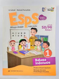 Image of Esps bahasa indonesia 1 : untuk siswa sd/mi kelas I