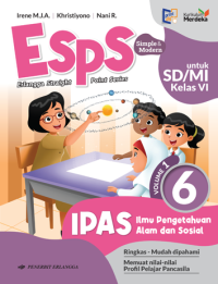 Image of Esps ipas 6 volume 1 : untuk sd/mi kelas vi