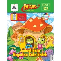 Image of Kuark new normal edisi 24 level 1 tahun 2022 : jadwal baru kegiatan koko kodok