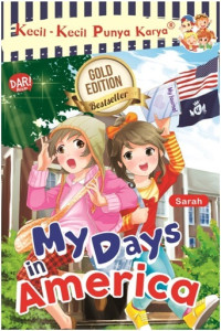 Image of My days in america : gold edition bestseller