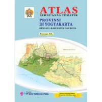 Image of Atlas bernuansa tematik : provinsi DI yogyakarta dengan 5 kabupaten dan kota